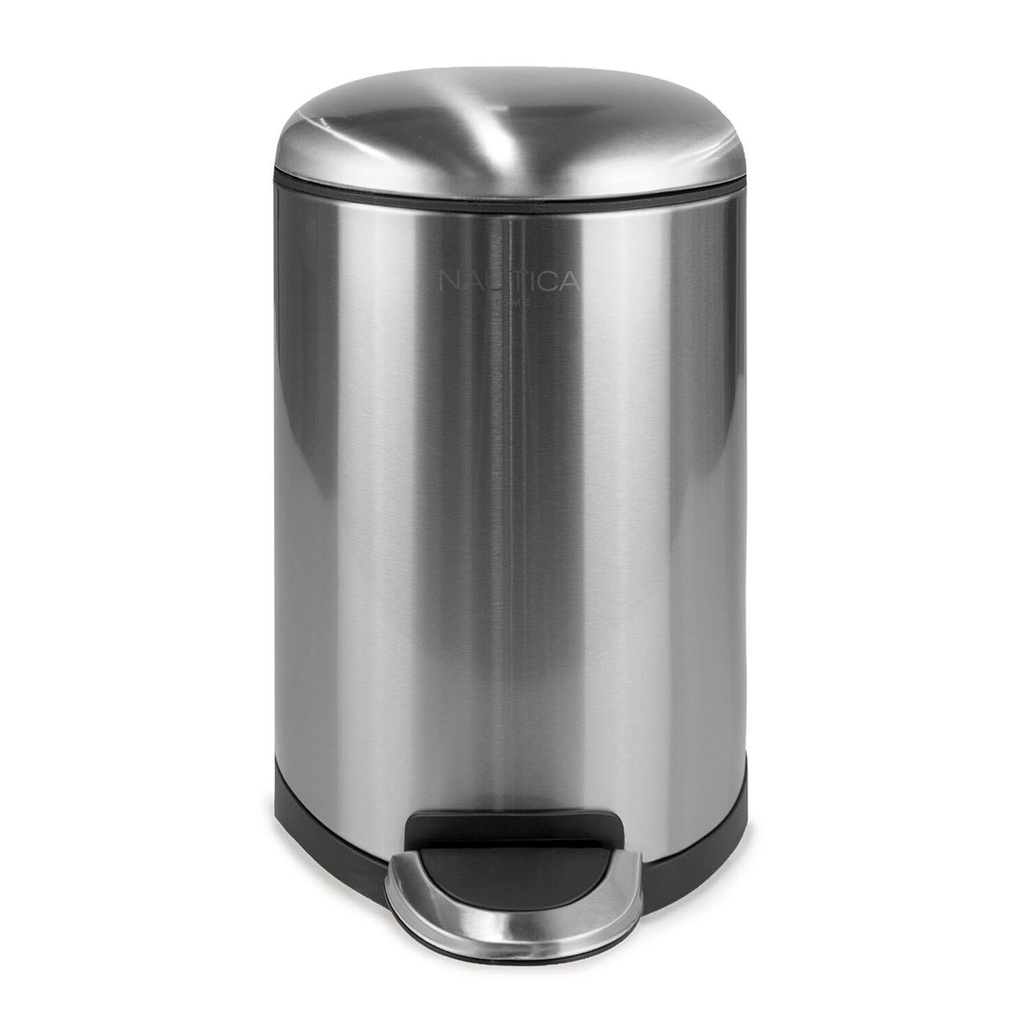 Basurero Acero Inoxidable Con Pedal 8 Litros Cierre Suave Nautica image number 2.0