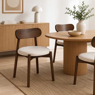 Silla De Comedor Madera Bauen 44x45x77