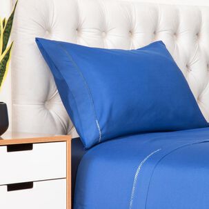 Juego De Sábanas Azhome Bicolor / 1.5 Plazas