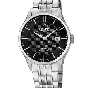 Reloj F20005/4 Festina Swiss Negro Hombre Swiss Made