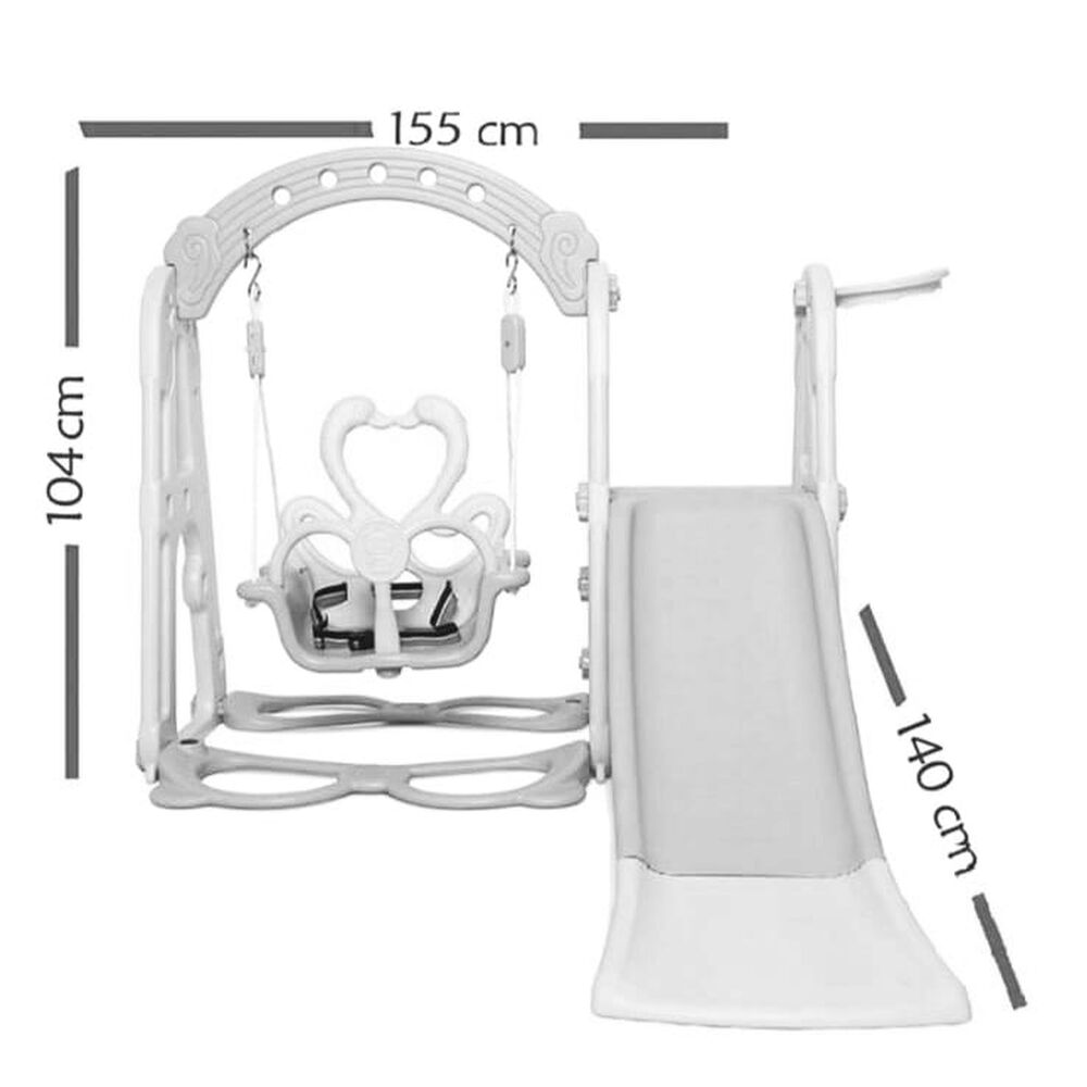 Columpio, Resbalin + Aro De Basquet Multicolor Musical image number 4.0