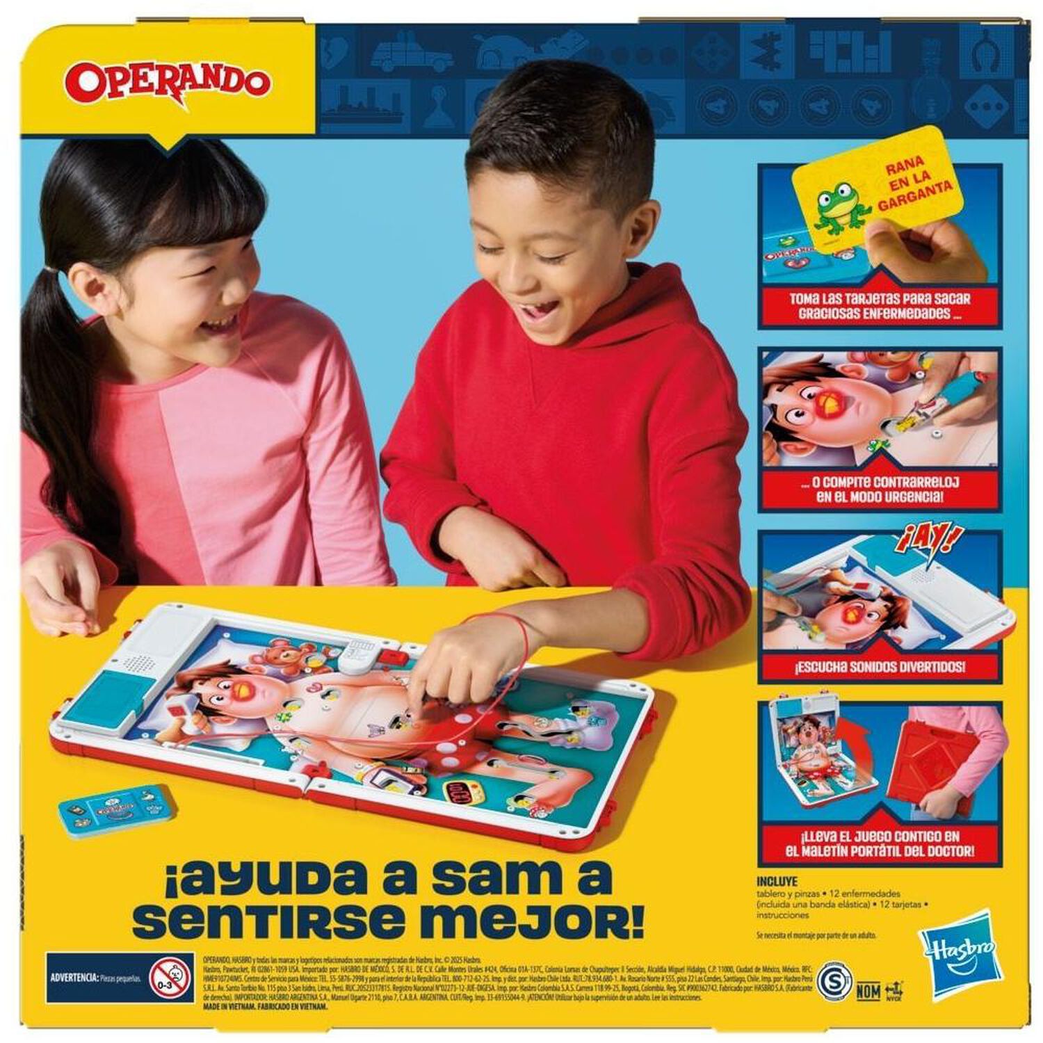 Juego De Mesa Hasbro Operaci&oacute;n image number 9.0