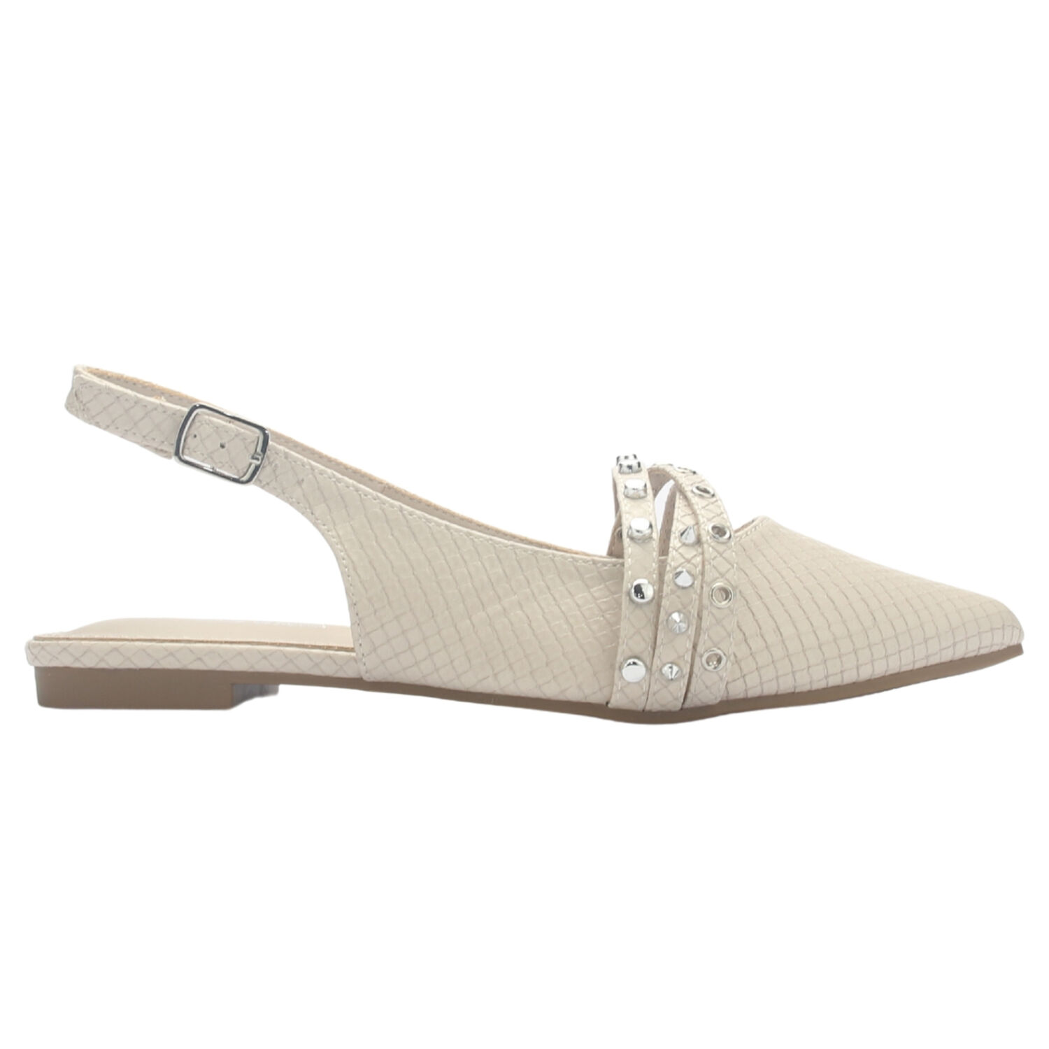 Ballerina Mujer Chalada Maris-8 Beige Casual image number 0.0