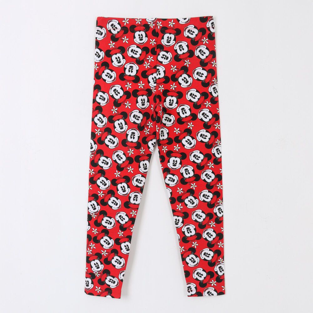 Bipack Calza Ni&ntilde;a Full Print Minnie Mouse Rojo Disney image number 2.0
