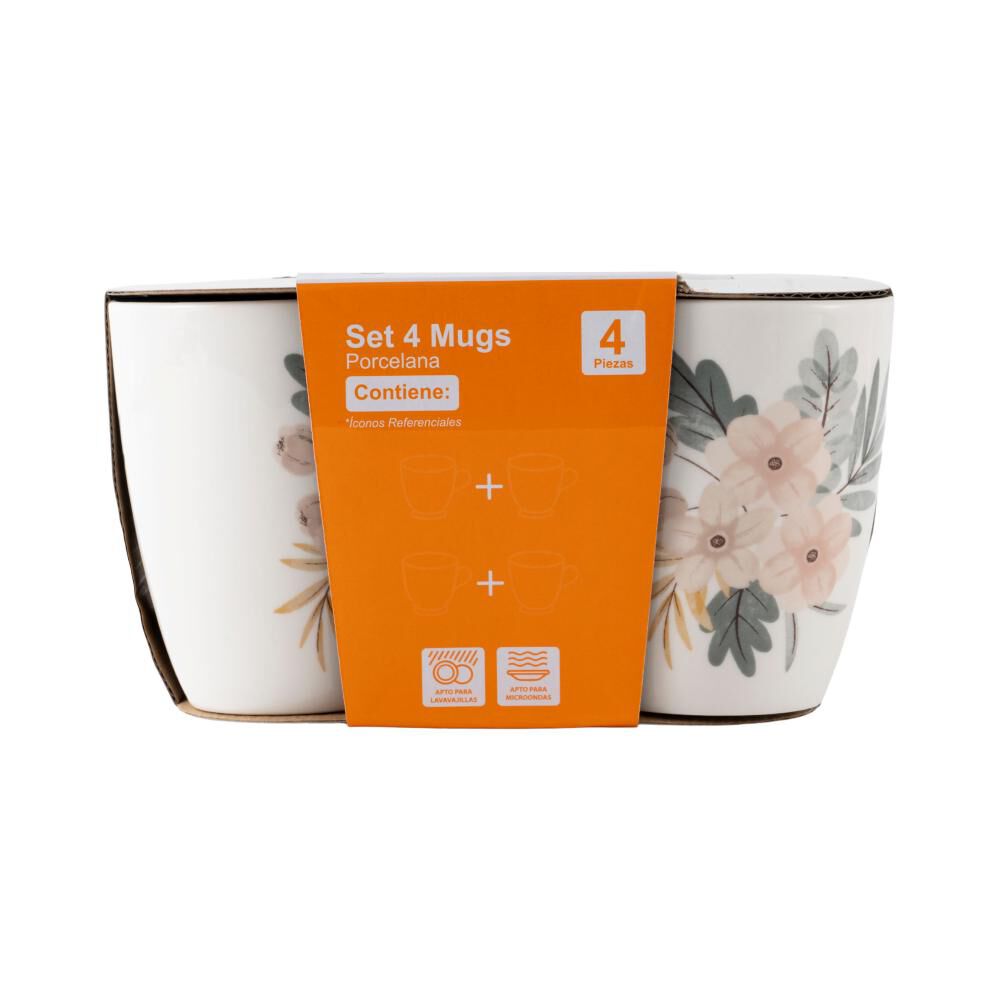 Juego De Tazas Casaideal Maya Mug / 4 Piezas / 4 Personas image number 2.0