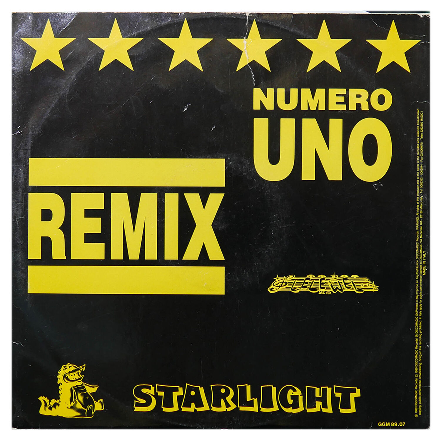 Starlight - Numero 1 (remix) | 12" Maxi Single Usado image number 1.0