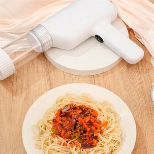 Máquina Para Pasta Eléctrica Portátil De Acero Inoxidable 6 Moldes