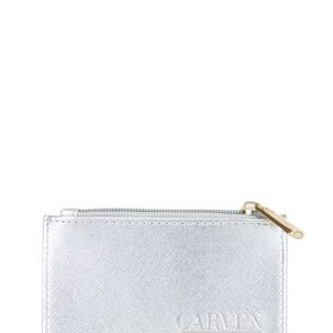 Tarjetero Mujer Chad Plateado Carven