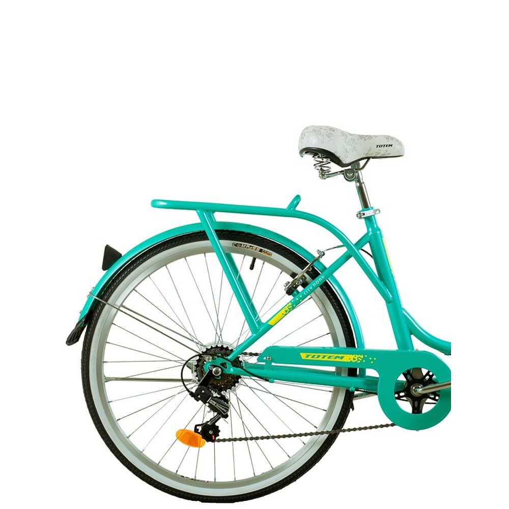 Bicicleta Totem City Dama Aro 26 Turquesa image number 2.0
