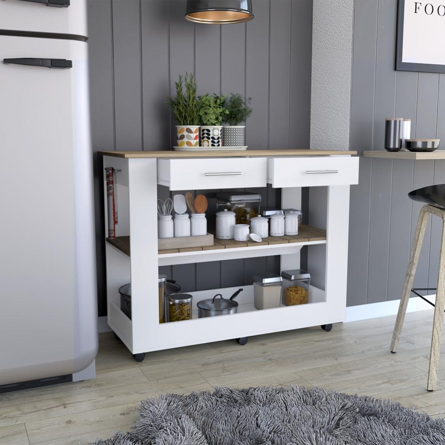 Mueble De Cocina Tuhome Cala / 2 Cajones image number 3.0
