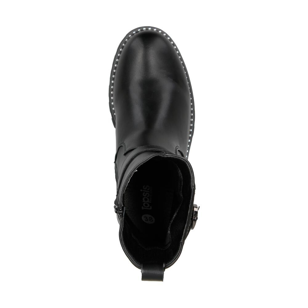 Bota Ni&ntilde;a Topsis Black image number 4.0