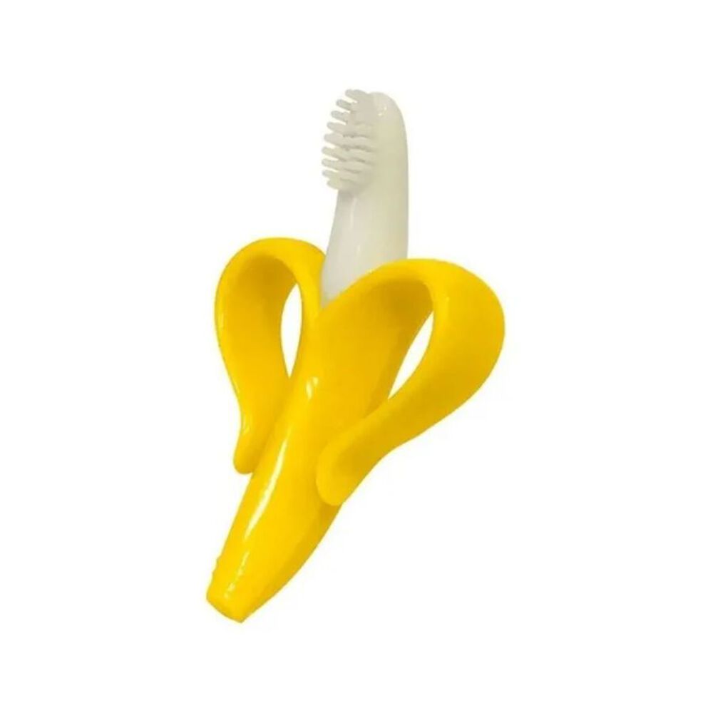 Mordedor De Silicona Para Bebes Estilo Banana Con Estuche image number 0.0