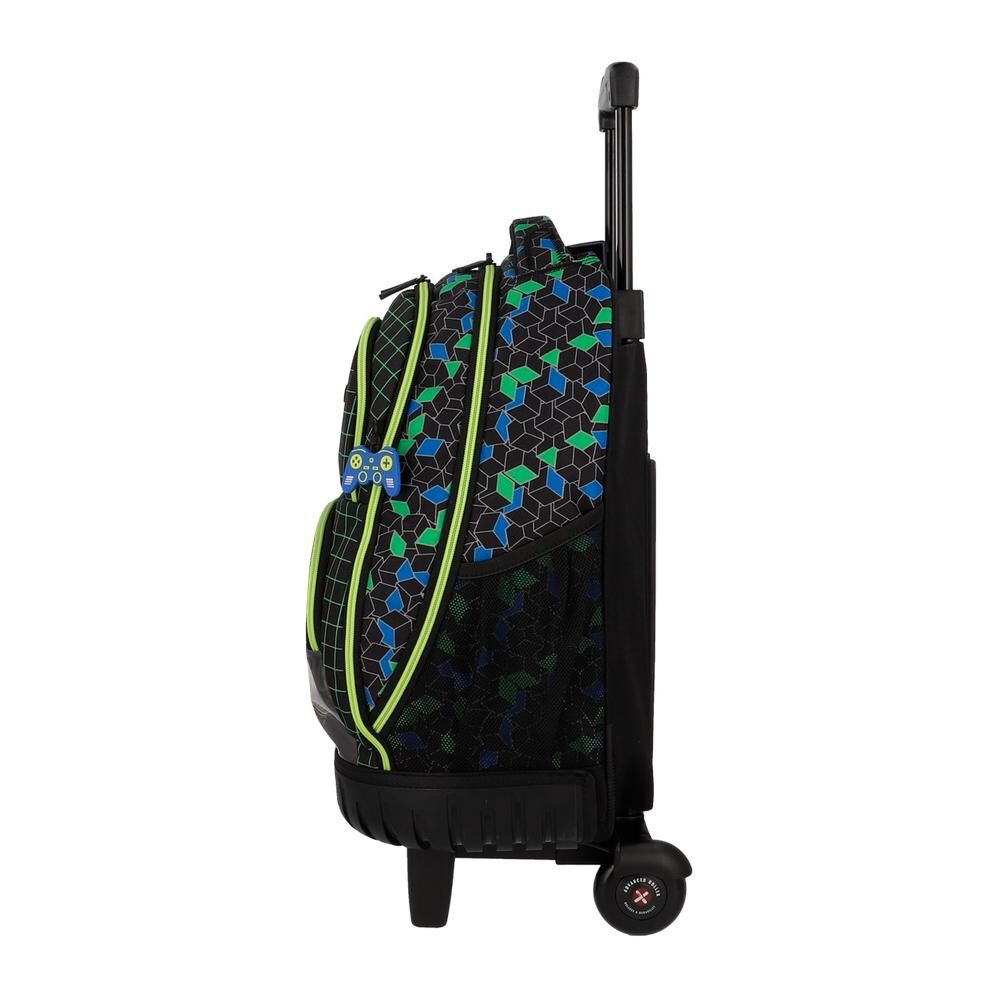 Mochila Con Ruedas Xtrem Cross 6xt Gamer Negro image number 5.0