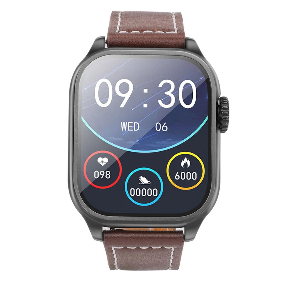 Reloj Inteligente Hoco Y17 Smartwatch Bluetooth Negro image number 2.0