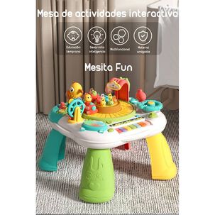 Juguete Mesa De Actividades Musical Lubabycas Roja