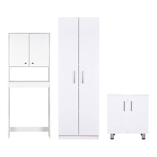 Combo Ba&ntilde;o Cic / Estante 2 Puertas + Vanitorio