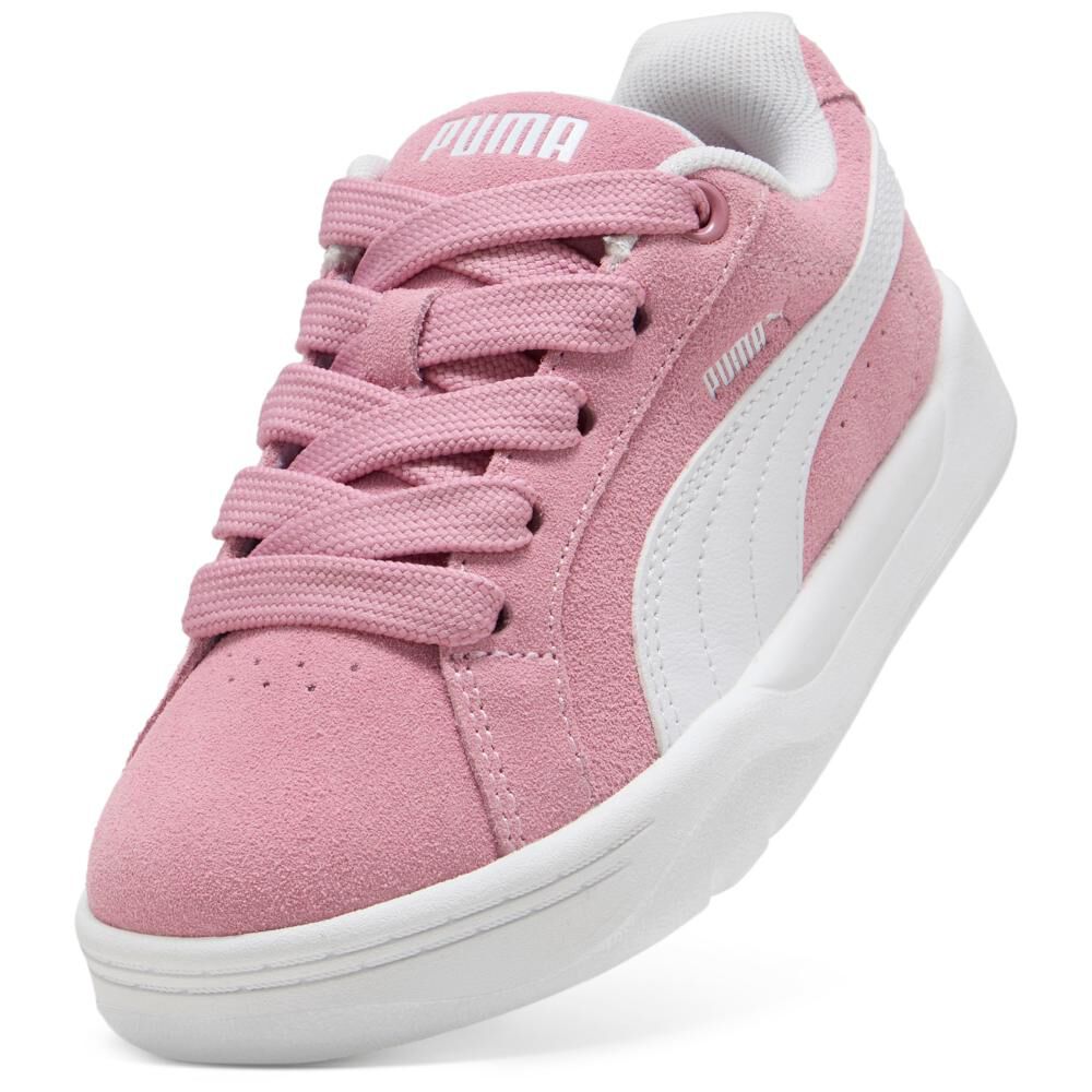 Zapatilla Urbana Unisex Puma Park Lifestyle Easy Sd Ps Poised Pink- White image number 4.0