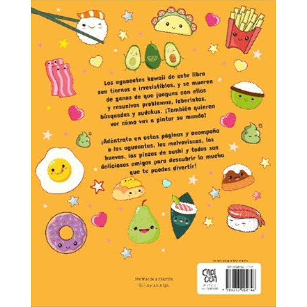 Actividades Kawai - Aguacate Y Sus Amigos (tapa Rústica) - Anónimo | Libro image number 2.0