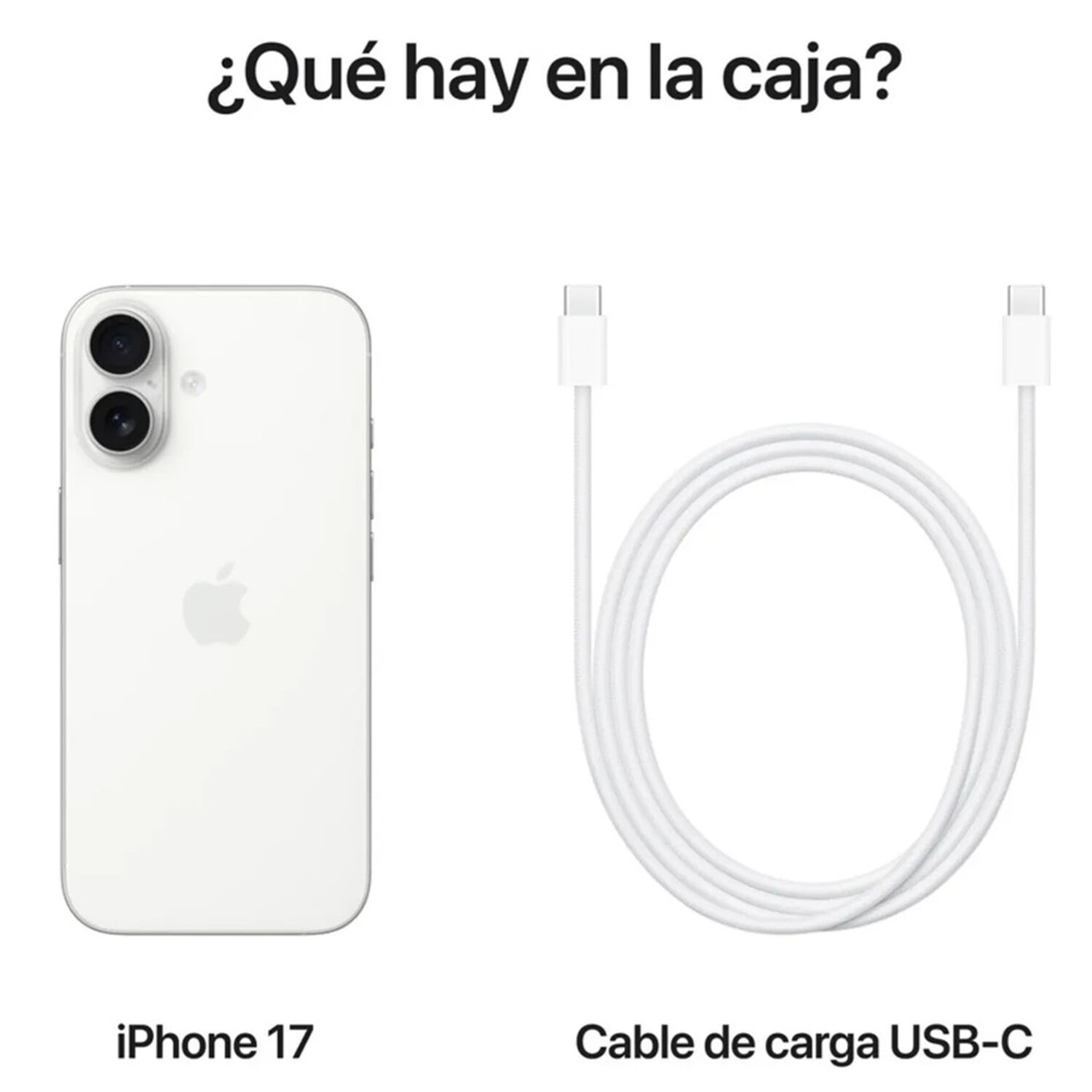 Iphone 17 256 Gb Blanco (solo Compatible Con Esim) image number 3.0