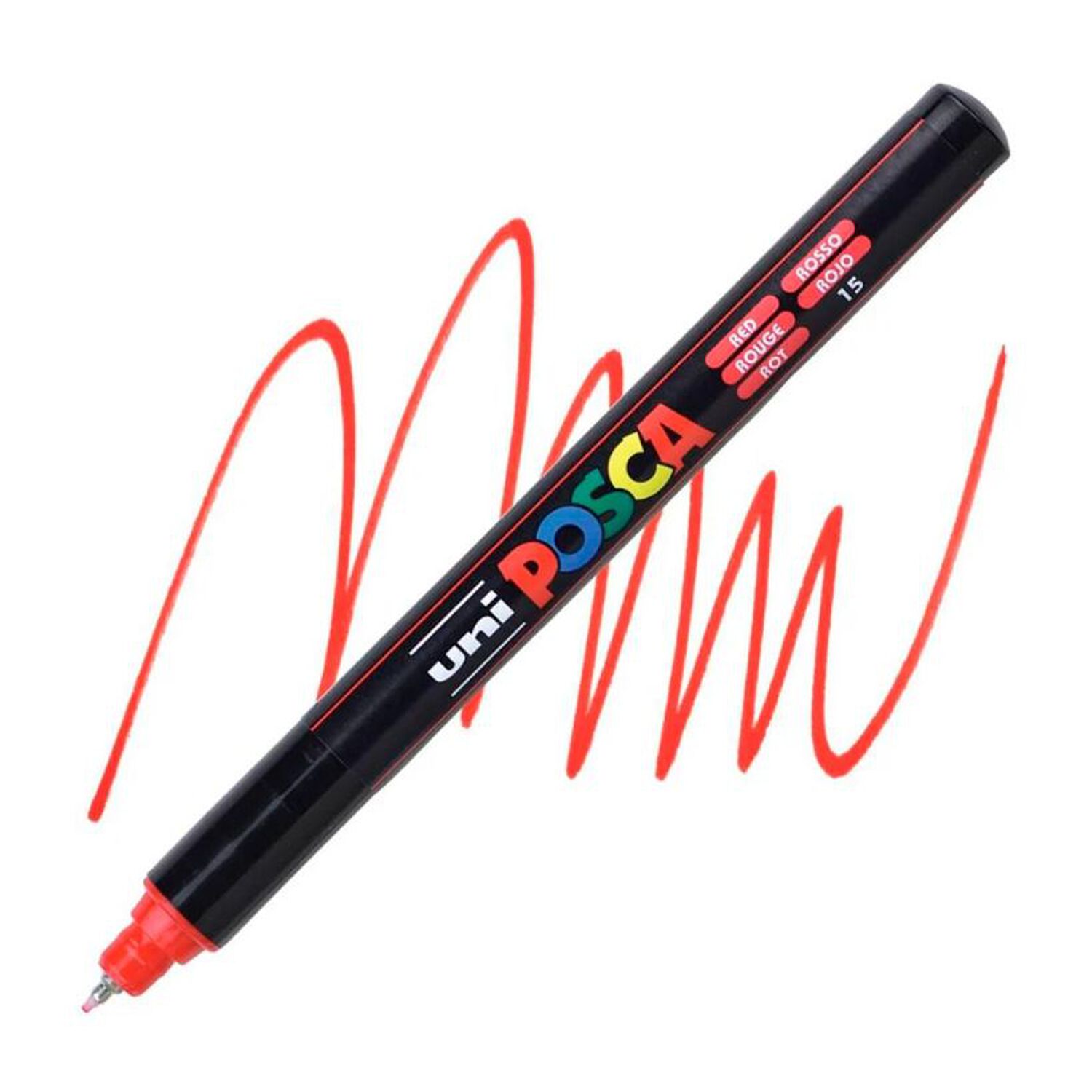 Marcador Acr&iacute;lico Rojo 1mr Posca image number 0.0