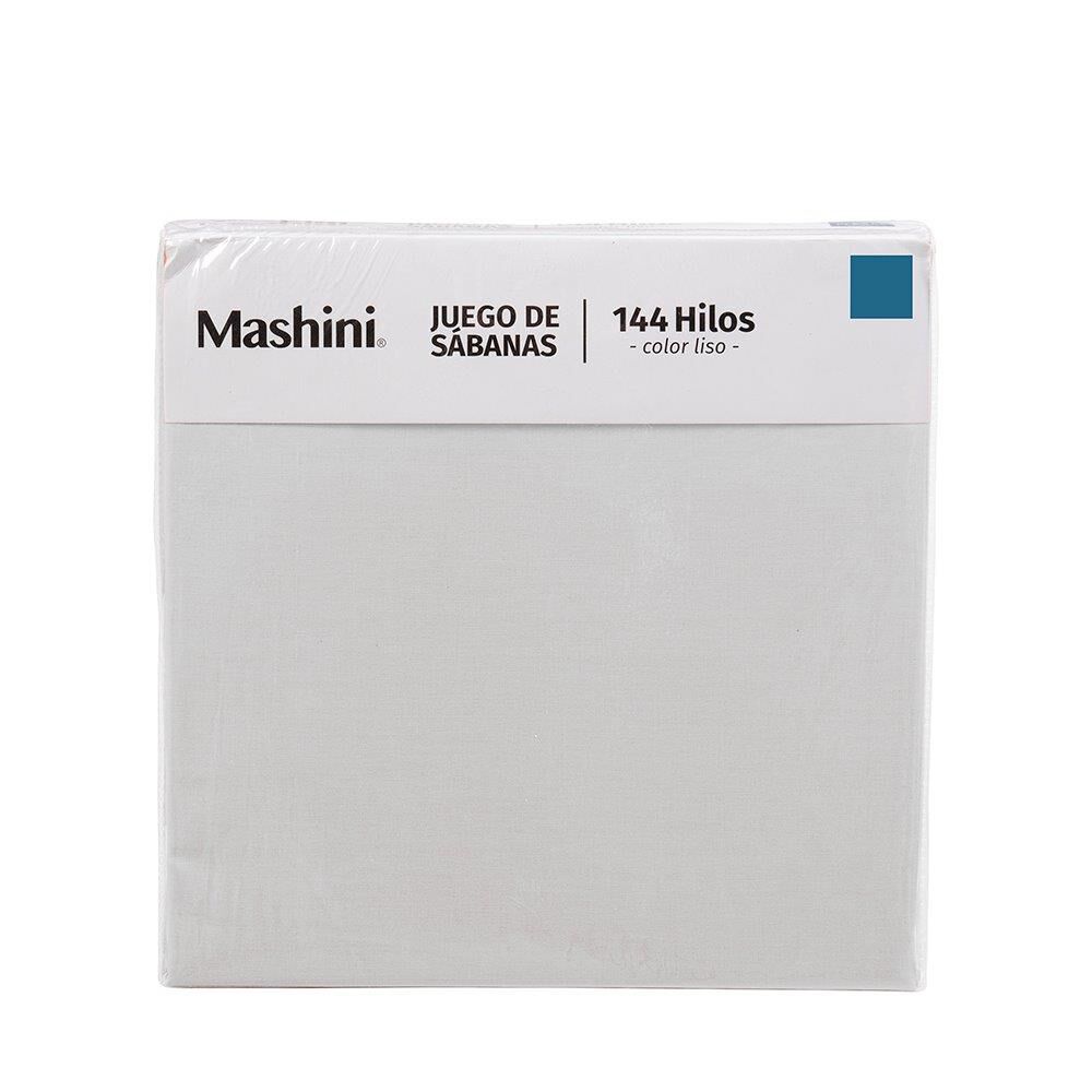 Sabana 144 Hilos 1 Plazas Gris image number 4.0
