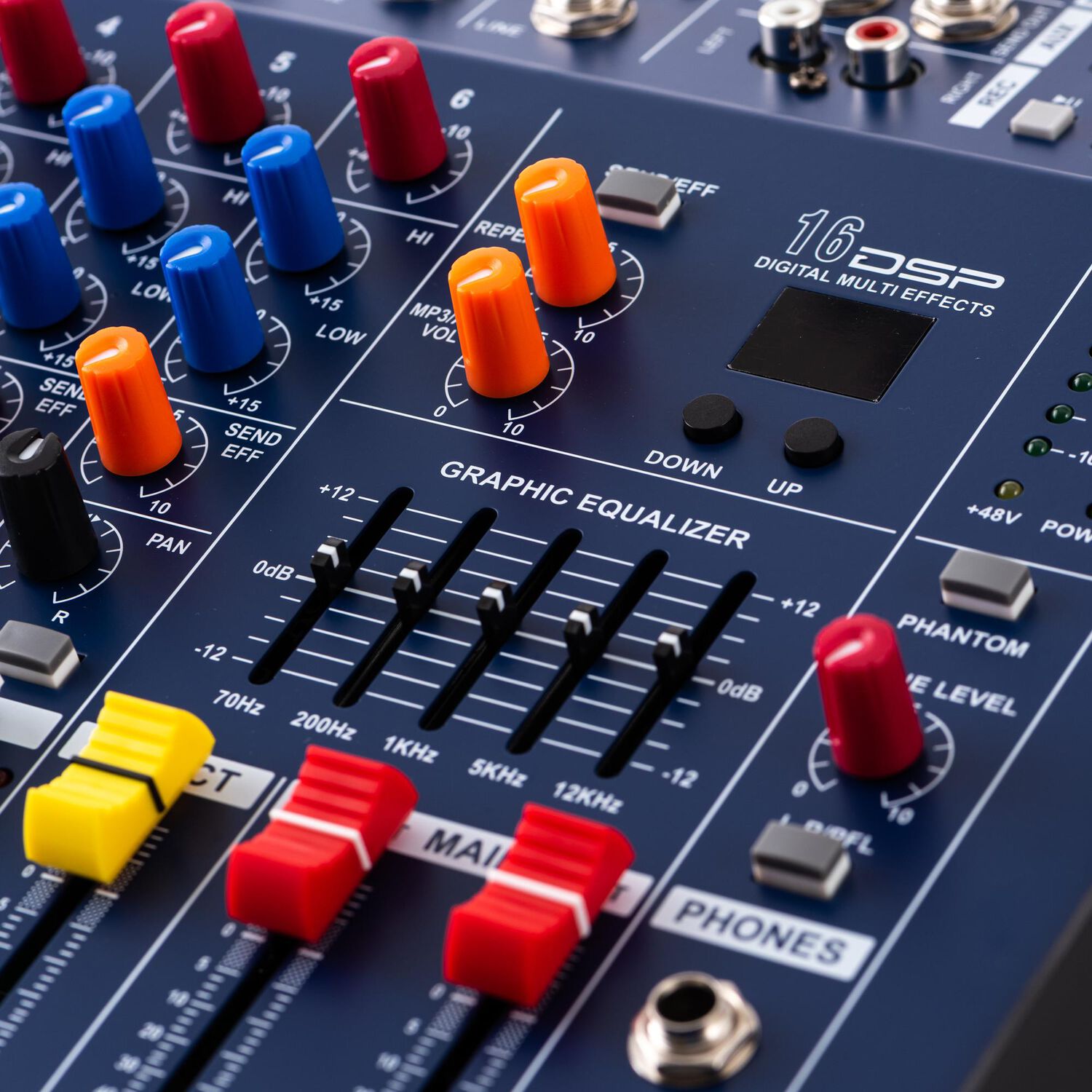 Consola Power Mixer Ct-6 Ch Mavi image number 4.0