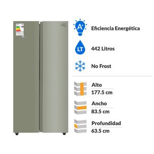 Refrigerador Side by Side Maigas HC-598WEN /  No Frost / 442 Litros / A+