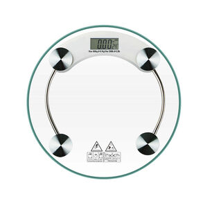 Balanza Pesa Vidrio Digital Ba&ntilde;o 180 Kg 33 Cm