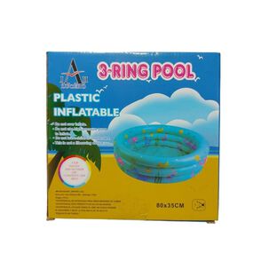 Piscina Inflable 3 Anillos Azul Piscina Inflable 3 Anillos Azul