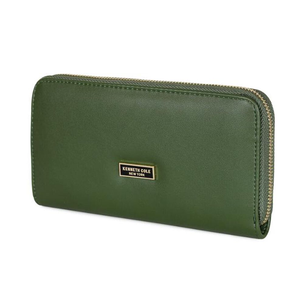 Billetera Mujer Goldy Verde Kenneth Cole image number 1.0