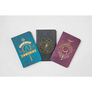 Harry Potter: Spells Pocket Notebook Collection (set Of 3)