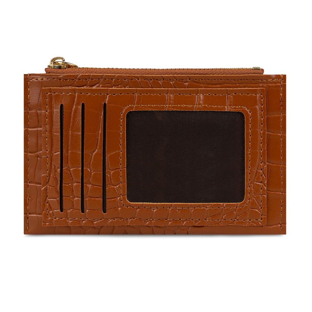 Billetera Tarjetero Mujer Con Monedero Zoe Caf&eacute; Carven image number 3.0