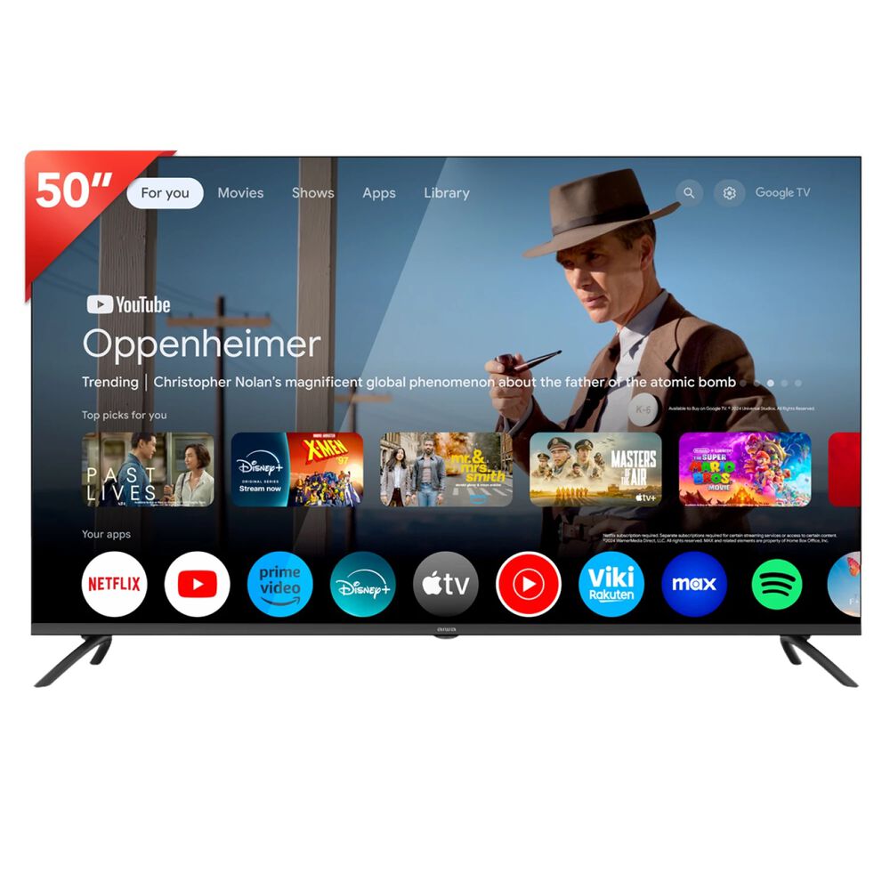 Televisor Smart Tv Led Aiwa 50'' 4k Sistema Google Tv image number 0.0
