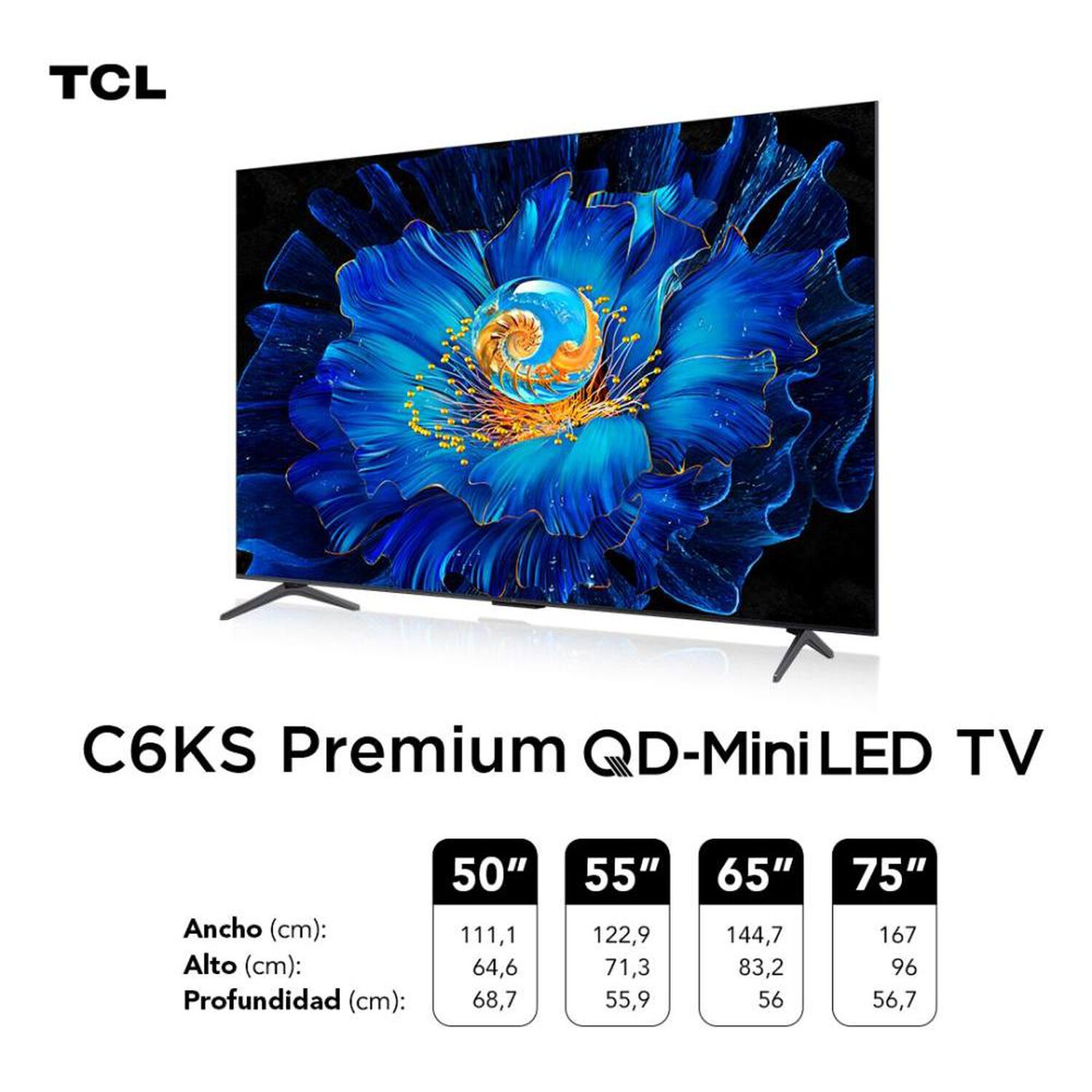 Miniled 50" TCL C6KS / Ultra HD / Smart TV image number 9.0