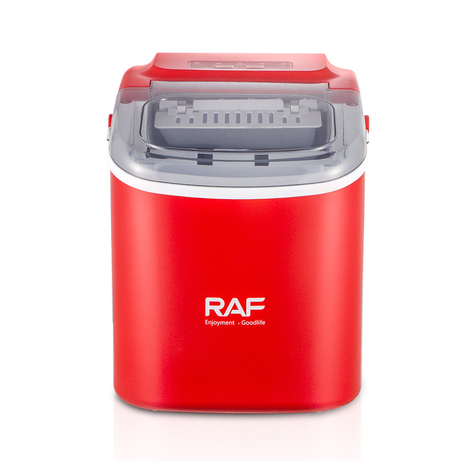 Maquina De Hielo Express 26lbs Compacta Port&aacute;til Hogar Red image number 0.0