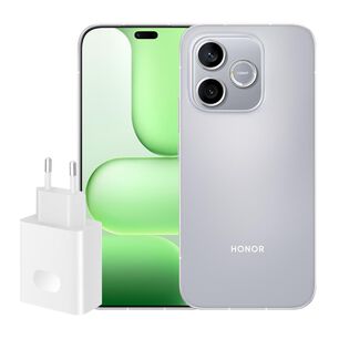 Smartphone Honor 600e / 5G / 512 GB / Gris / Liberado + SuperCharge 45W
