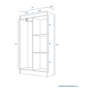 Cl&oacute;set Cic Bagua / 4 Puertas