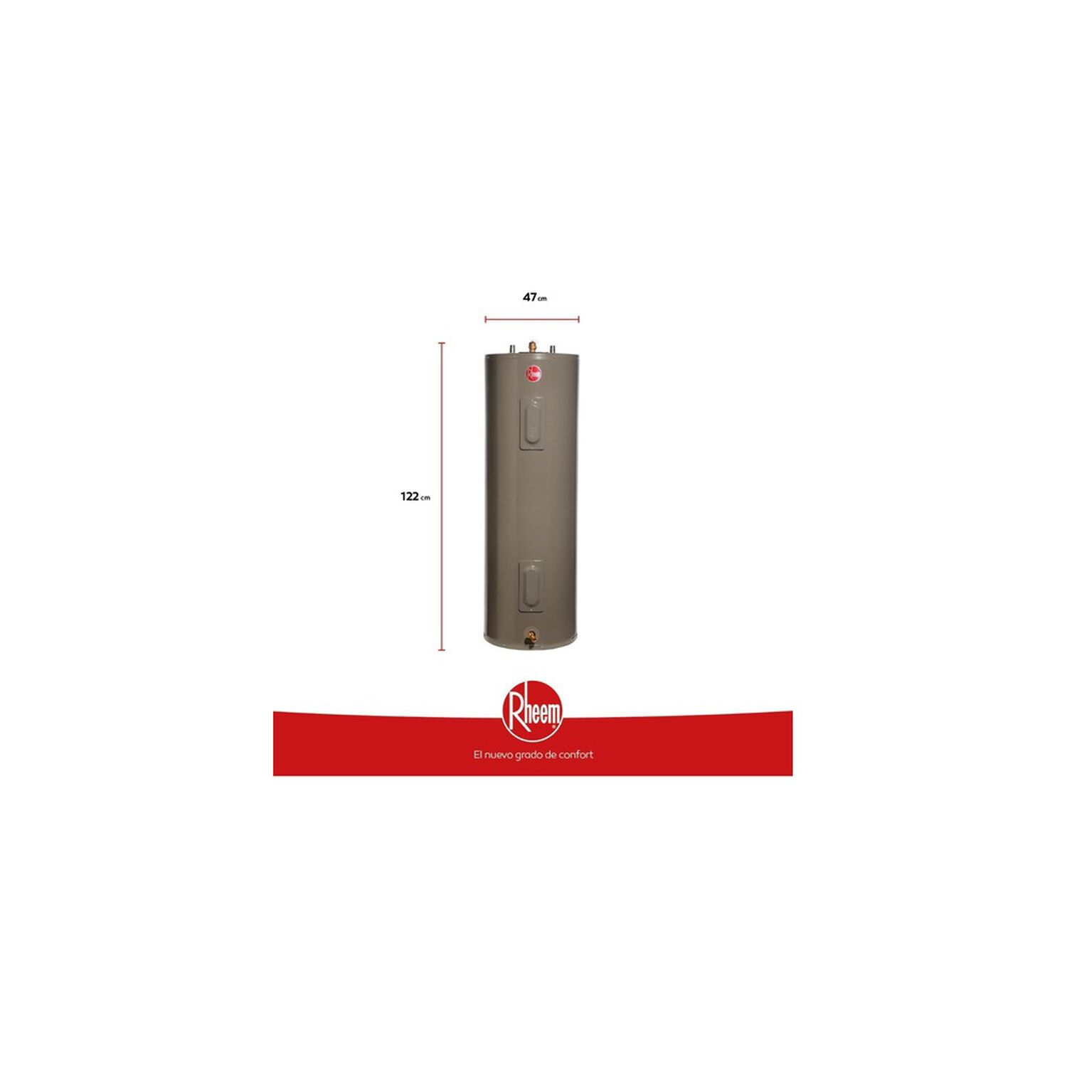 Termo El&eacute;ctrico De Piso 114 Litros 220v Rheem image number 1.0