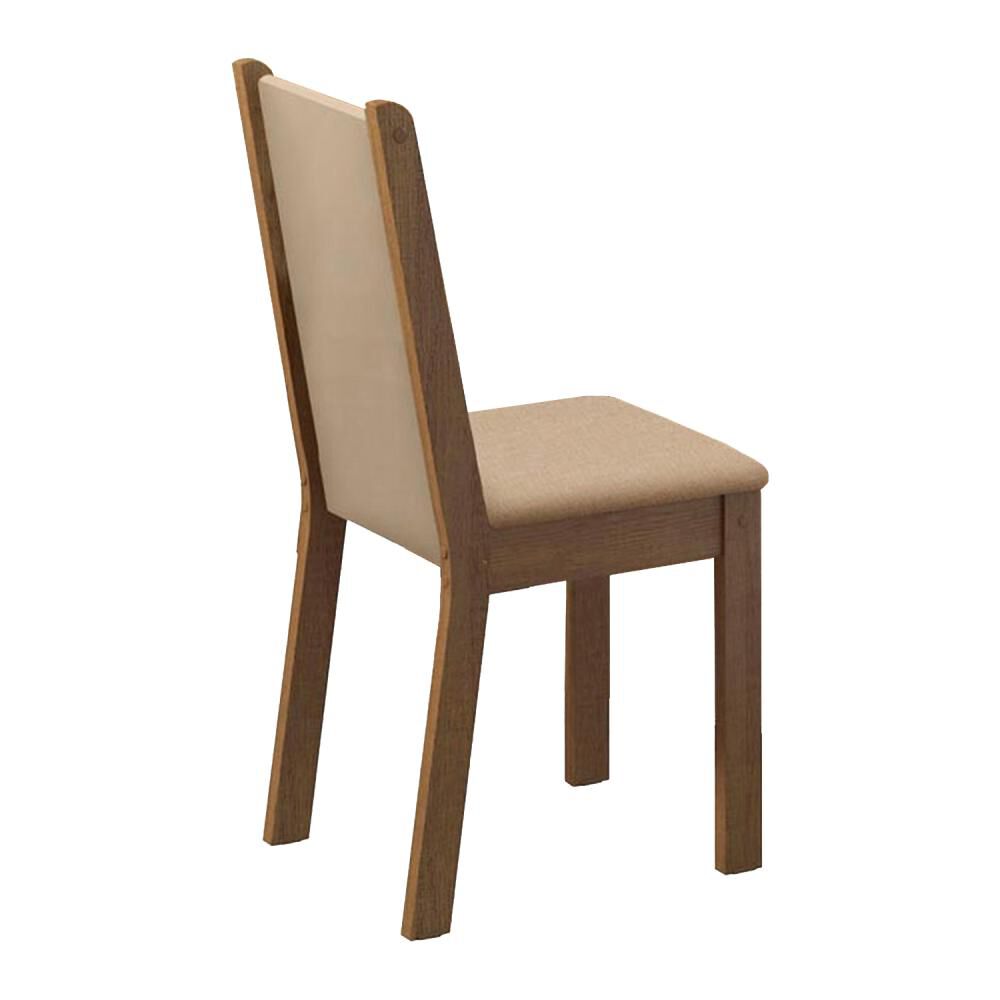 Juego De Comedor Vekkahome Celine / 4 Sillas image number 4.0