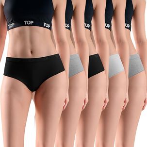 Pack Pantaleta Mujer Top / 5 Piezas