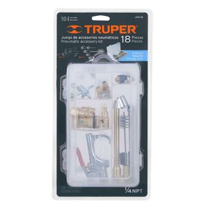 Juego Para Compresor De Aire 18 Piezas - Truper