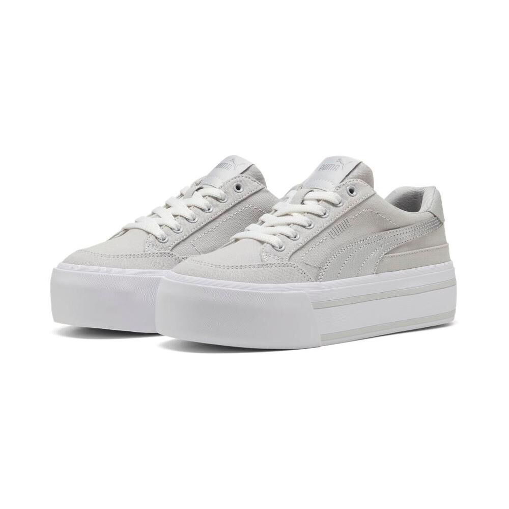 Zapatilla Urbana Mujer Puma Court Classic Vulc Fs Platform Wns Gris image number 0.0