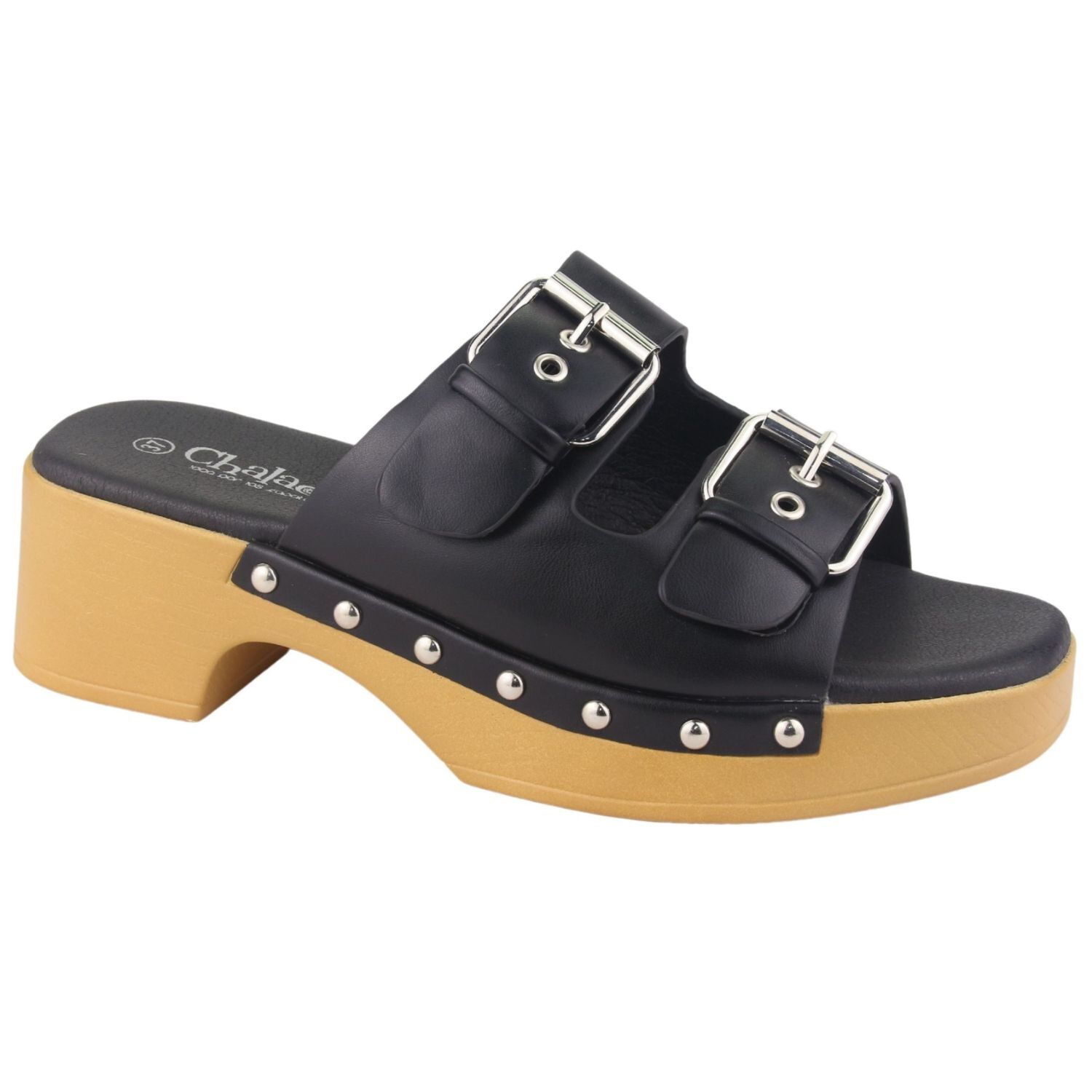 Sandalia Chalada Mujer Woodl-30 Negro Casual image number 0.0