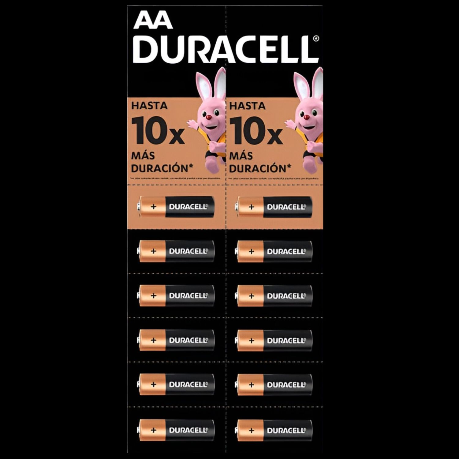 Pack 12 Pilas Duracell Aa Alcalina 1.5 V De Larga Duraci&oacute;n image number 7.0