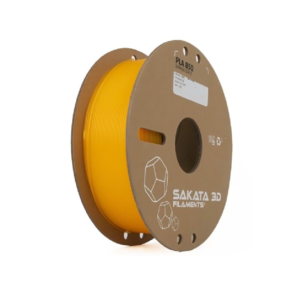 Filamento Sakata Pla 850 Glass Naranja 1.75mm 1kg image number 0.0