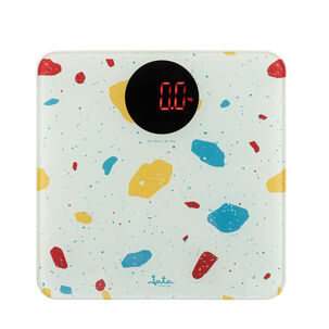 Pesa Digital De Ba&ntilde;o Con Pantalla Xl De Jata