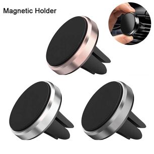 Soporte Base Para Celular Automovil Magn&eacute;tico Fijo A Ventilacion