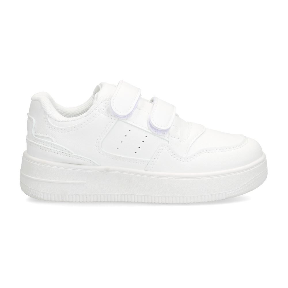 Zapatilla Escolar Legal Street Unisex Blanco image number 2.0