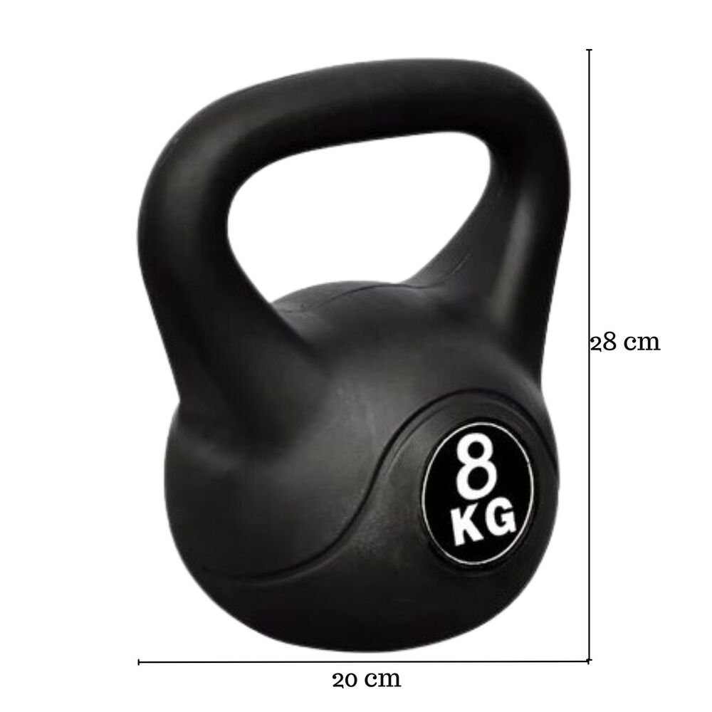 Pesa Rusa 8 Kg Kettlebell Mancuerna Entrenamiento Fitness image number 3.0
