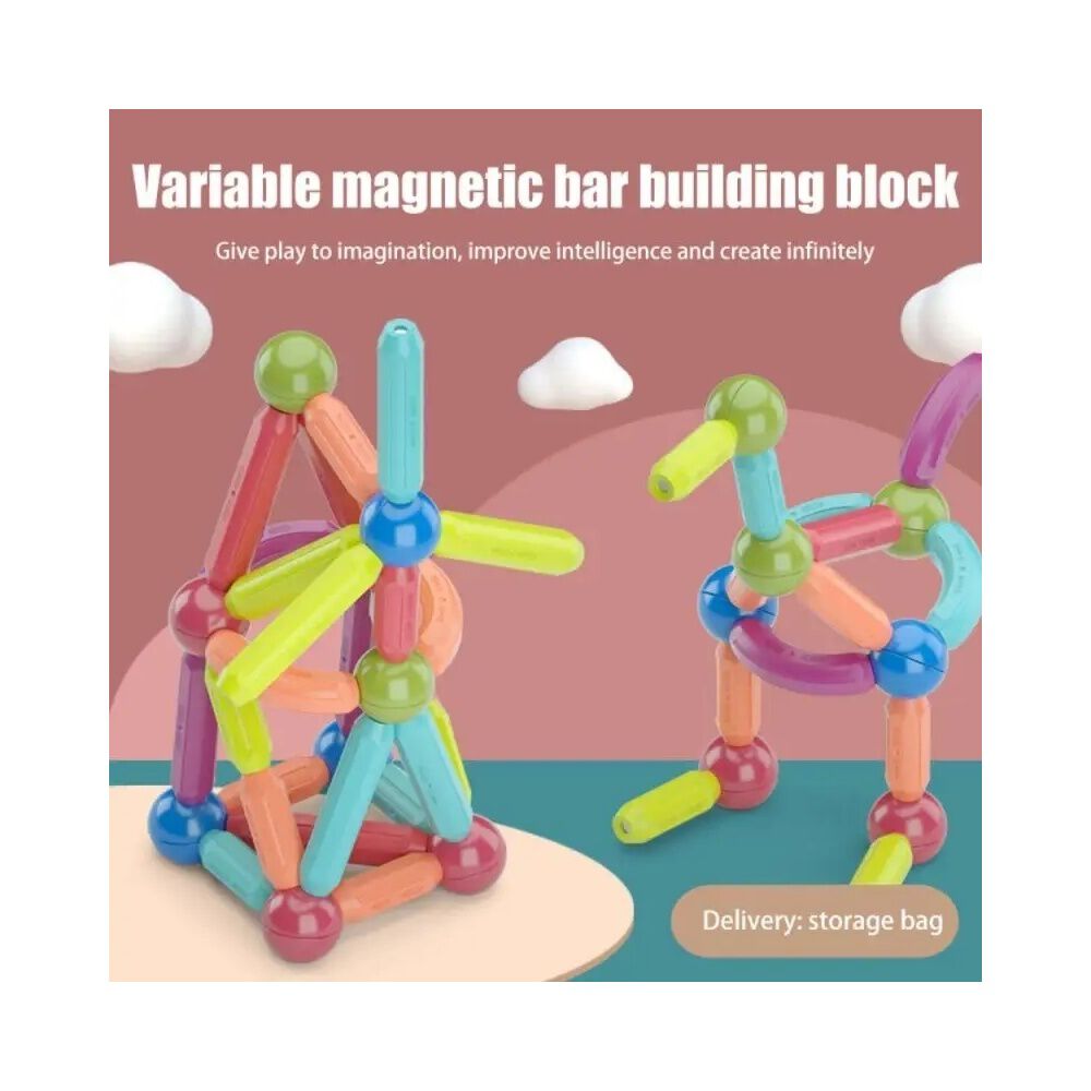 Set Juguete De Imanes Didácticos Para Niños 42 Piezas image number 4.0